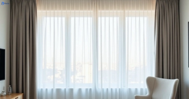 Restored vibrant drapes in coolaroo-vic QLD after Matty Curtain Cleaning
